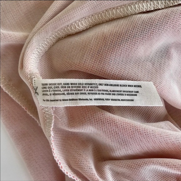 **SOLD - NWOT FREE PEOPLE ORANGE MESH BODYSUIT - Picture 5 of 5